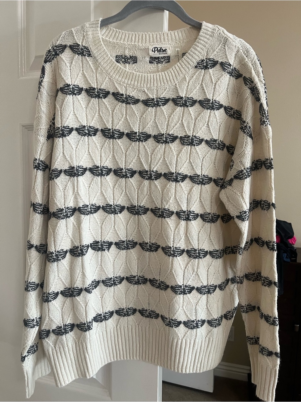 Pulse Striped Knit Sweater